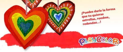 DIBUJAR CORAZONES DE COLORES