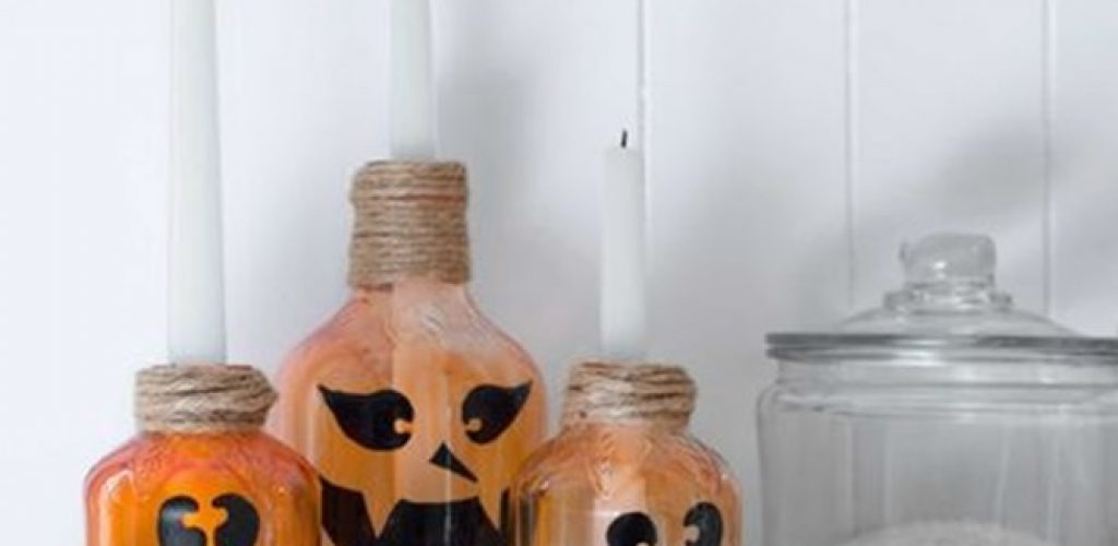 VELAS DE HALLOWEEN DIY