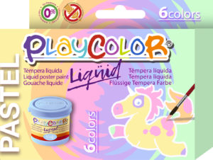 estuche tempera liquida pastel