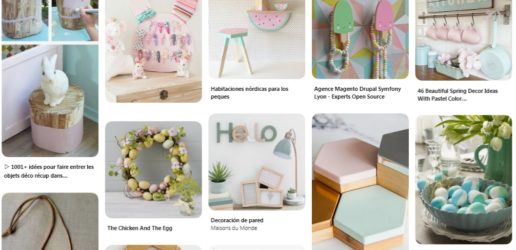 ideas manualidades tonos pastel